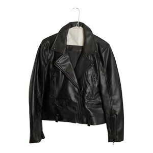 Blank NYC Faux Leather Jacket Small Moto Jacket great condition